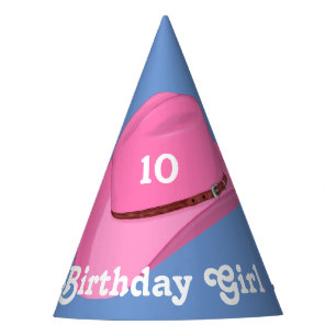 Chapeaux De Fêtes Casquette de cowgirl rose
