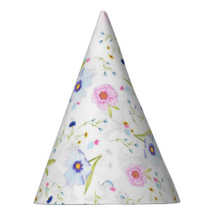 Chapeaux De Fêtes Casquette de de papier Motif de fleurs