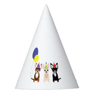 Chapeaux De Fêtes Casquette de fête d'anniversaire de chiwawa