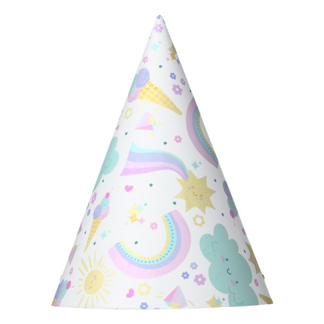 Chapeaux De Fêtes casquette de fête du 3e anniversaire (Devant)