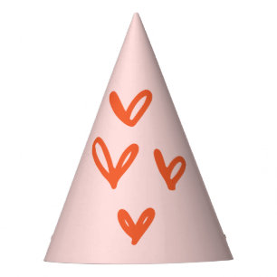 Chapeaux De Fêtes Casquette de la fête à thème de Saint-Valentin ros