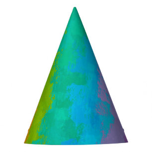 Chapeaux De Fêtes Casquette de la fête d'anniversaire Bright Rainbo