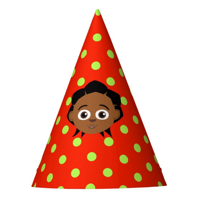 Chapeaux De Fêtes Casquette de la fête d'anniversaire d'Akili (Devant)