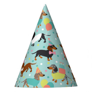 Chapeaux De Fêtes Casquette de la fête d'anniversaire de Dachshund