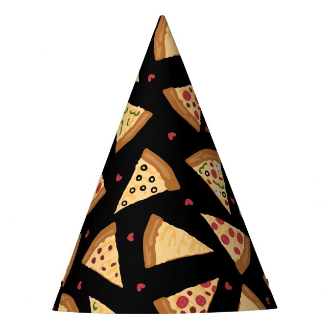 Chapeaux De Fêtes Casquette de la fête de Pizza (Devant)