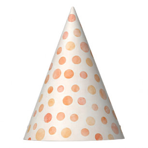 Chapeaux De Fêtes Casquette de la fête des Dots de pêches et d'orang