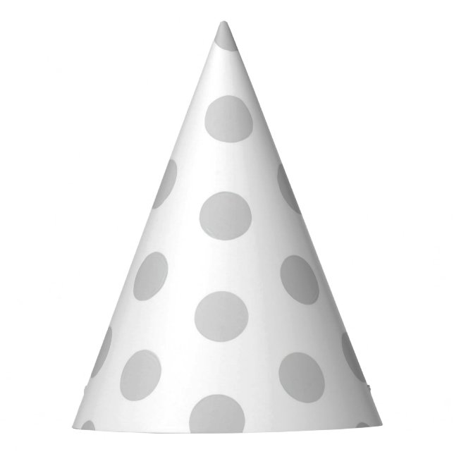 Chapeaux De Fêtes Casquette de la fête des Dots gris (Devant)