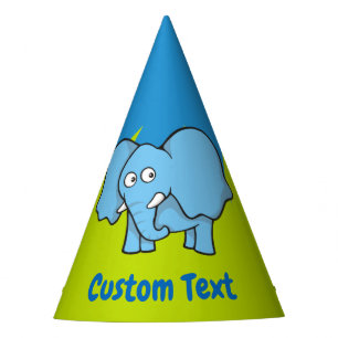 Chapeaux De Fêtes Casquette de la fête des éléphants bleus