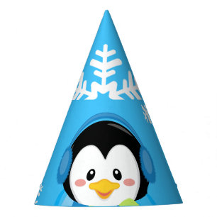 Chapeaux De Fêtes Casquette de la fête des pingouins d'hiver