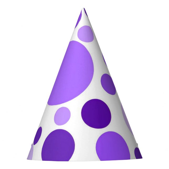 Chapeaux De Fêtes Casquette de la fête des points pourpres (Devant)