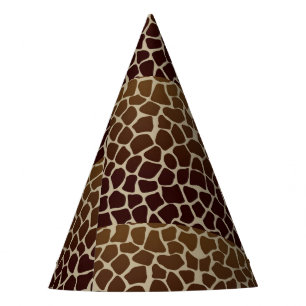 Chapeaux De Fêtes Casquette de la fête d'impression Giraffe