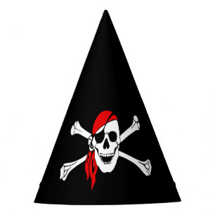 Chapeaux De Fêtes Casquette de la fête du crâne pirate