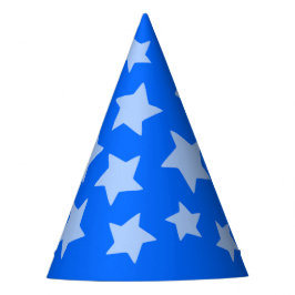 Chapeaux De Fêtes Casquette de la Fête Magique Blue Stars
