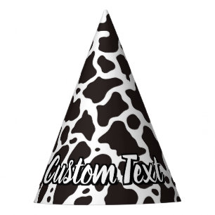 Chapeaux De Fêtes Casquette de la fête Motif de vache