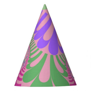 Chapeaux De Fêtes Casquette de la fête Pink Rainbow Mod