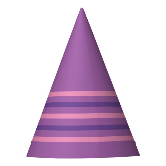 Chapeaux De Fêtes Casquette de la partie de bande violet (Devant)