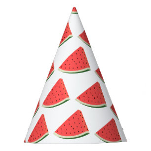 Chapeaux De Fêtes Casquette de la partie papier de pastèque douce