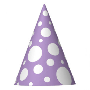 Chapeaux De Fêtes Casquette de la partie Spots Violets