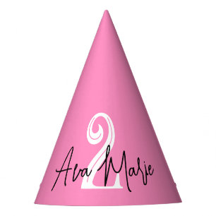 Chapeaux De Fêtes Casquette de parti customisé Âge et nom