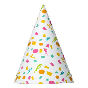 Chapeaux De Fêtes Casquette de partie de confettis