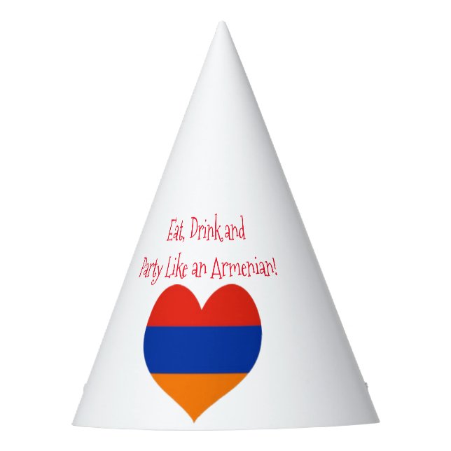 Chapeaux De Fêtes Casquette de partie de l'Arménien | (Devant)