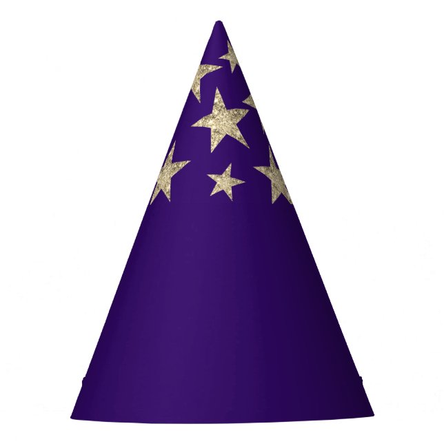 Chapeaux De Fêtes Casquette de partie de l'Assistant Étoiles d'argen (Devant)
