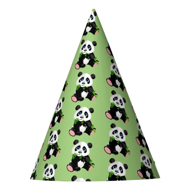 Chapeaux De Fêtes Casquette de partie de panda (Devant)