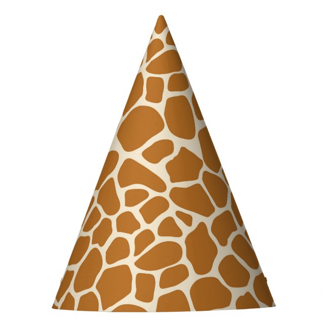 Chapeaux De Fêtes Casquette de partie d'impression de girafe (Devant)