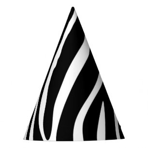 Chapeaux De Fêtes Casquette de partie d'impression de zèbre
