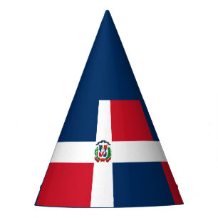 Chapeaux De Fêtes Casquette du drapeau de la République Dominicaine