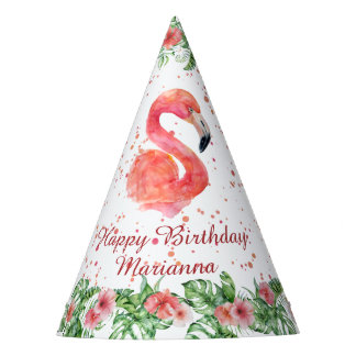 Chapeaux De Fêtes Casquette du Flamant rose rose