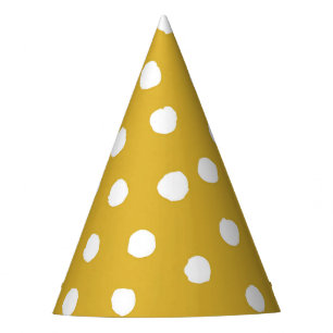 Chapeaux De Fêtes Casquette du Golden Rod Dots Party