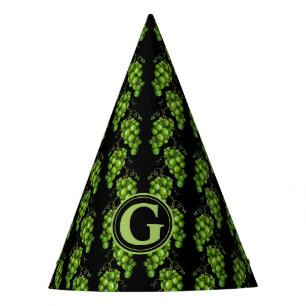 Chapeaux De Fêtes Casquette du groupe de papier de raisins verts