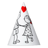 Casquette du groupe de papier romantique Couple