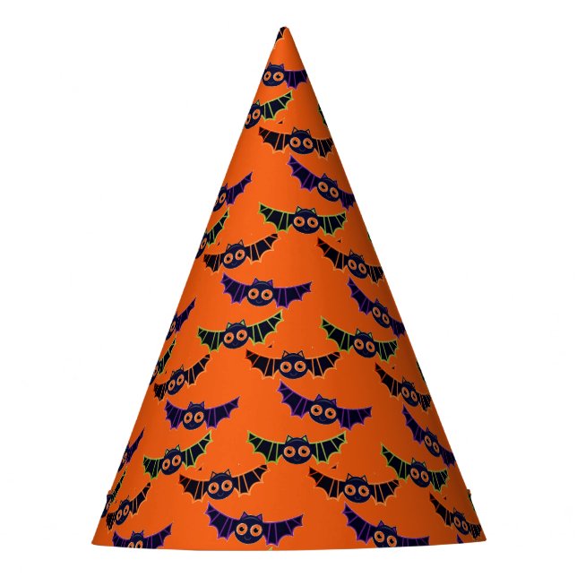Chapeaux De Fêtes Casquette du Halloween Bats (Devant)