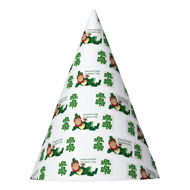 Chapeaux De Fêtes Casquette du journal de la Saint-Patrick (Devant)