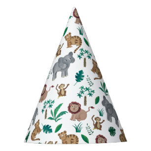 Chapeaux De Fêtes Casquette du Jungle Animals