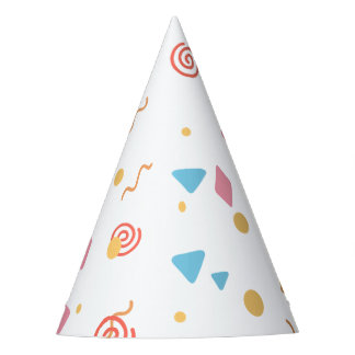 Chapeaux De Fêtes Casquette du parti à motifs Confetti