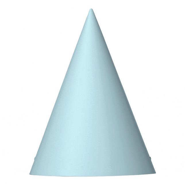 Chapeaux De Fêtes Casquette du parti bleu clair solide (Devant)