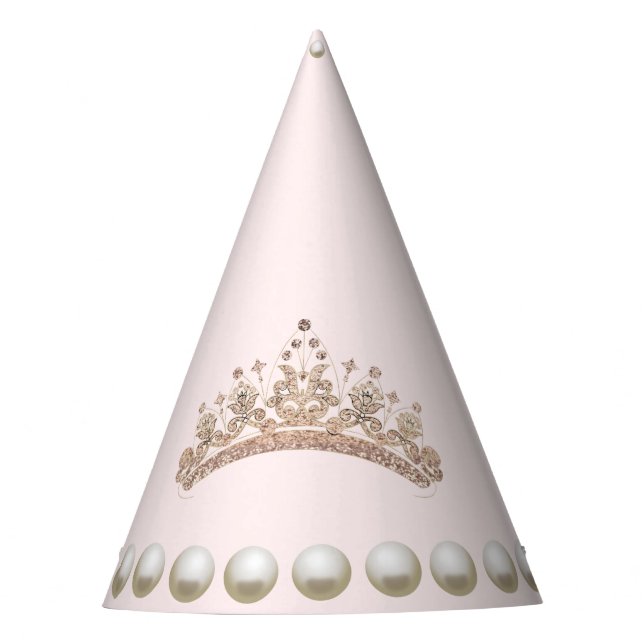 Chapeaux De Fêtes Casquette du Parti de la Couronne rose (Devant)