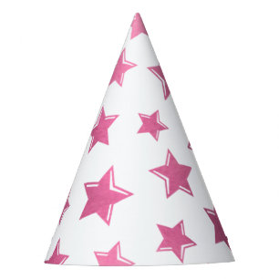 Chapeaux De Fêtes Casquette du Parti des étoiles roses