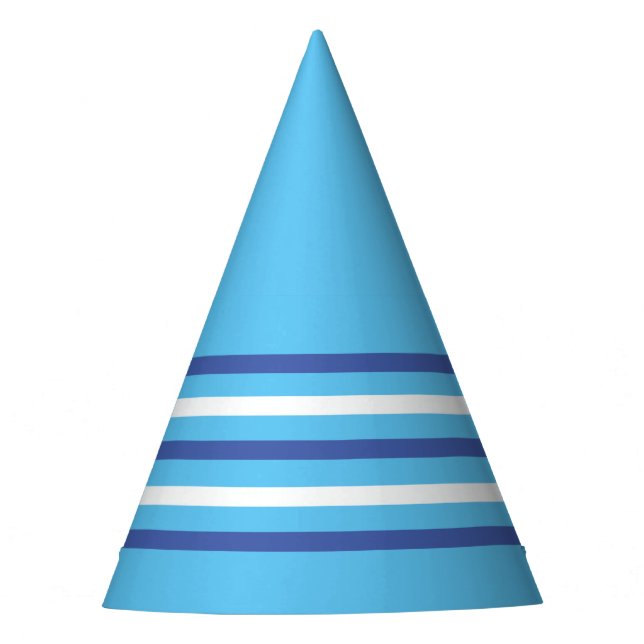 Chapeaux De Fêtes Casquette du parti des nuances bleues (Devant)