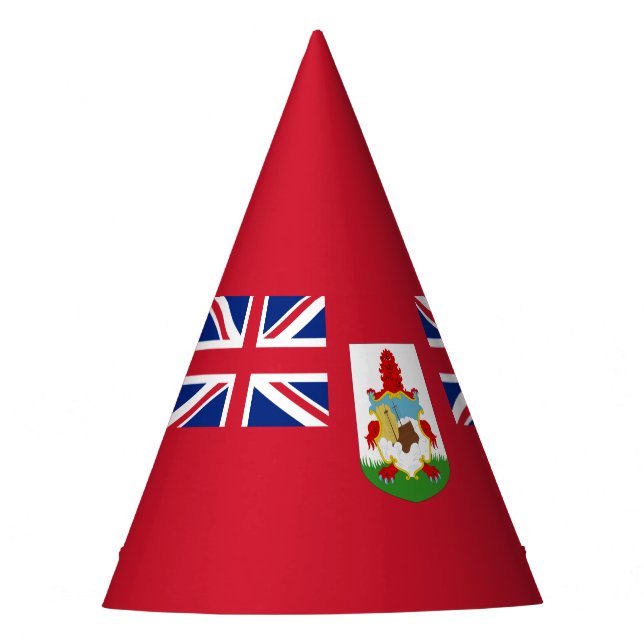 Chapeaux De Fêtes Casquette du Parti du drapeau des Bermudes (Devant)