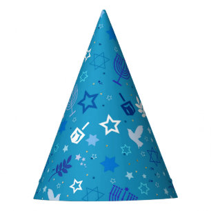 Chapeaux De Fêtes Casquette du parti Hannukah Stars