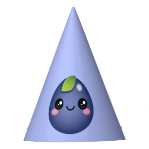 Chapeaux De Fêtes Casquette du parti Kawaii Blueberry