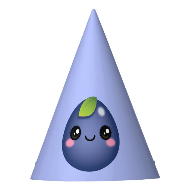 Chapeaux De Fêtes Casquette du parti Kawaii Blueberry (Devant)