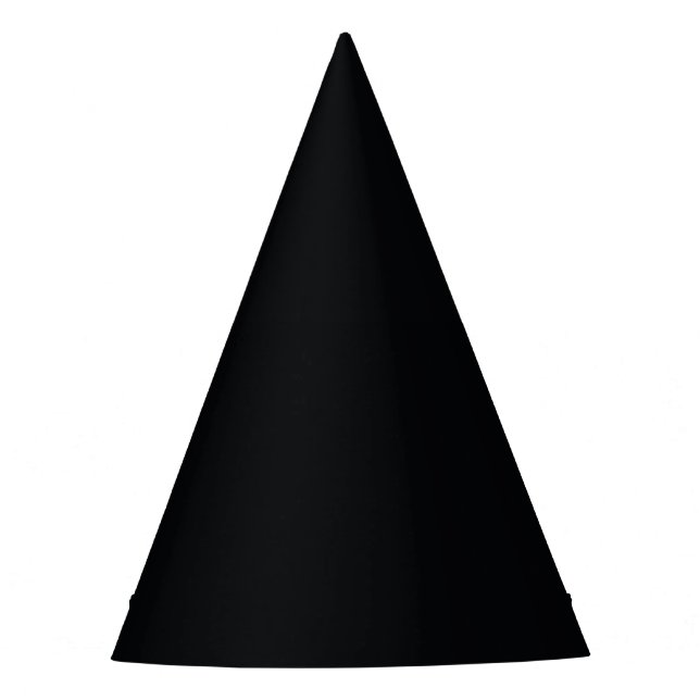 Chapeaux De Fêtes Casquette du parti noir Onyx (Devant)