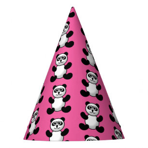 Chapeaux De Fêtes Casquette du parti Panda Bear