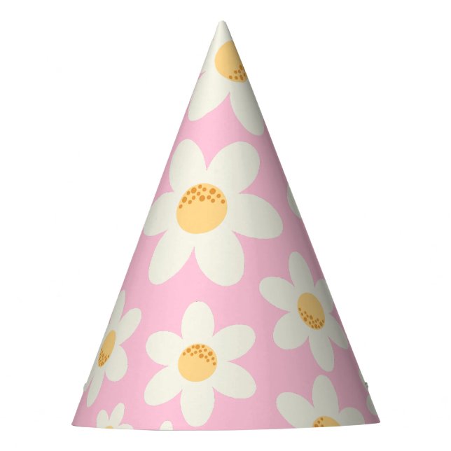 Chapeaux De Fêtes Casquette du parti Retro super Daisy Boho | F LES  (Devant)