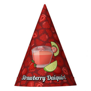 Chapeaux De Fêtes Casquette du parti Strawberry Daiquiri